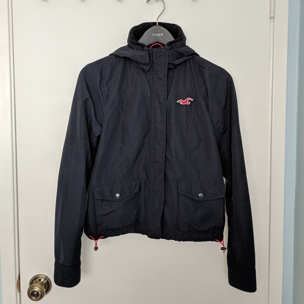 Hollister rain jacket
